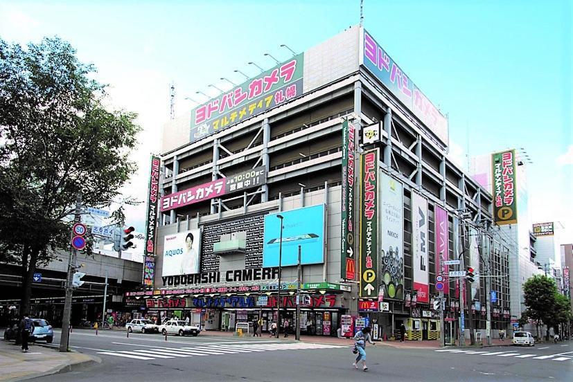 新規open デザインms 札幌都心ｴﾘｱ ｻｰﾋﾞｽｱﾊﾟｰﾄﾒﾝﾄsapporo札幌駅西 3-5 Sapporo Exterior foto