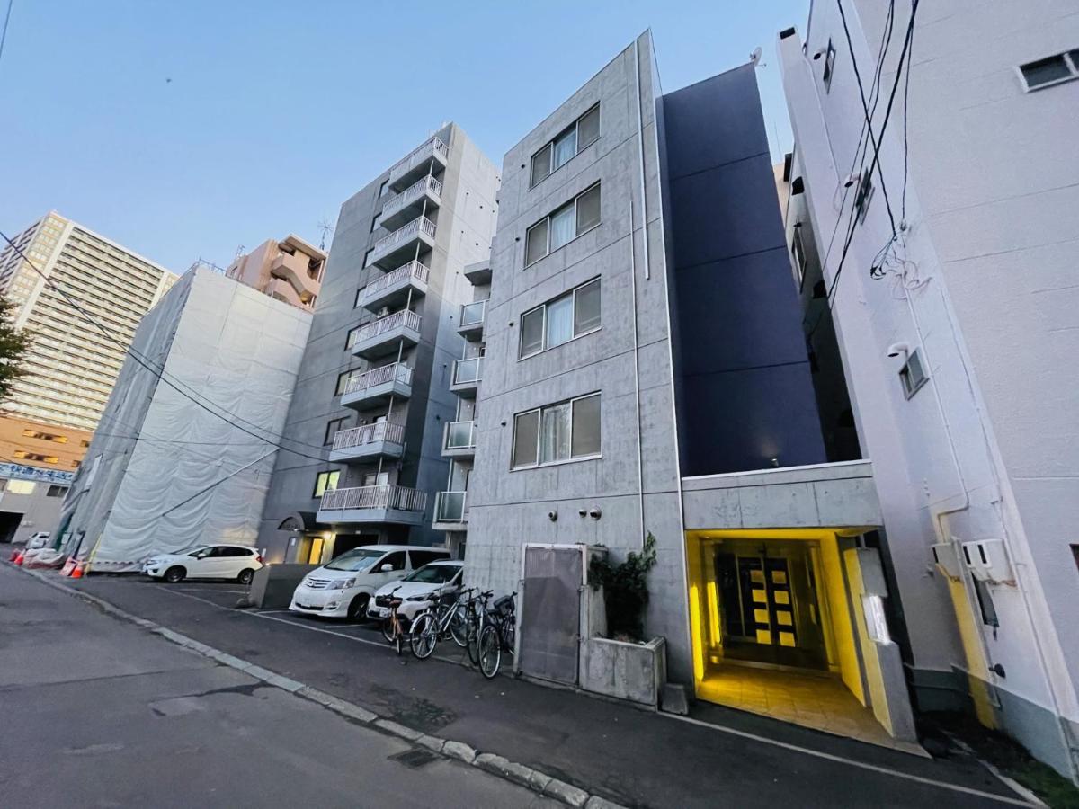 新規open デザインms 札幌都心ｴﾘｱ ｻｰﾋﾞｽｱﾊﾟｰﾄﾒﾝﾄsapporo札幌駅西 3-5 Sapporo Exterior foto